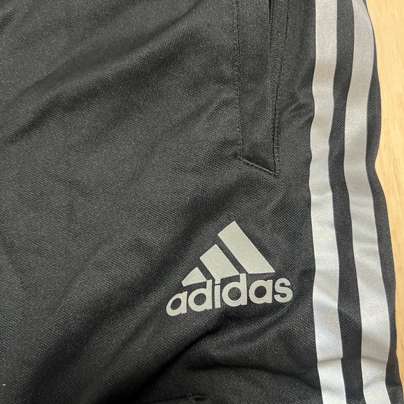 XL Adidas Track Sweatpants Mens Unisex Women Pants Activewear Sports Spandex Bla - Picture 3 of 9